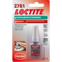 Фиксатор резьбы высокой прочности для неактивных металлов Loctite 2701, 5 мл