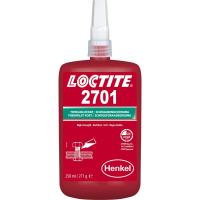 Фиксатор резьбы высокой прочности для неактивных металлов Loctite 2701, 250 мл